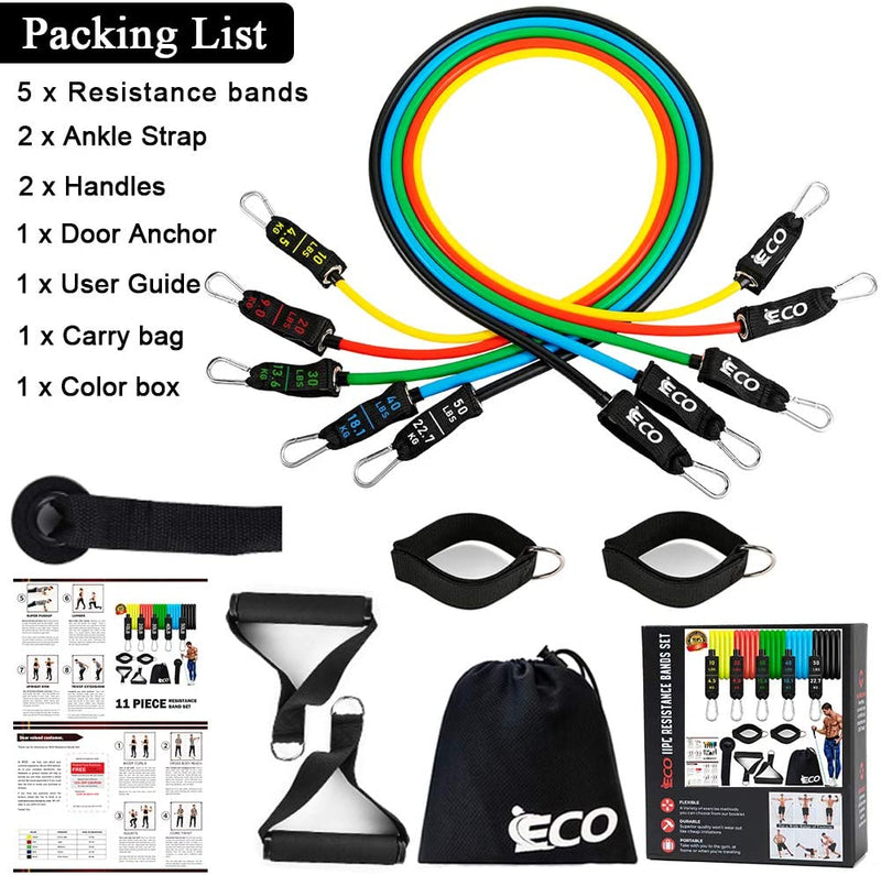 iECO Fitness Resistance Bands Set
